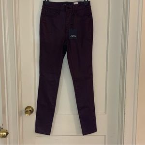 Simply Vera Wang Burgundy Jeans